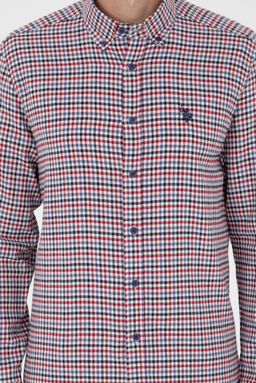 Мужская рубашка Saks с длинным рукавом Неожиданная скидка в корзине - U.s. polo assn фото 6