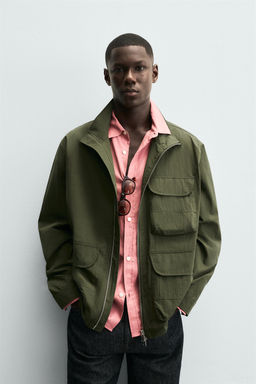 TECHNICAL PARKA WITH POCKETS - Zara фото 2