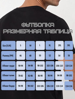 LUI et ELLE/ Футболка мужская базовая 100% хлопок