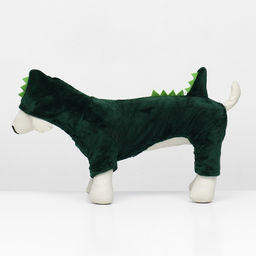 Комбинезон Дракоша с капюшоном, размер S (ДС 25 см, ОГ 35 см, ОШ 25 см), зелёный - Simaland фото 14