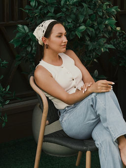 Серьги акрил «Леопард» крученые, цветной в серебре