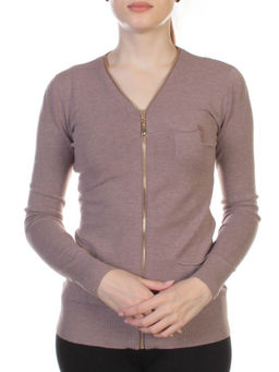 A905 Кардиган женский (60% шерсть, 30% хлопок, 10% эластан) - Фабричный китай фото 2