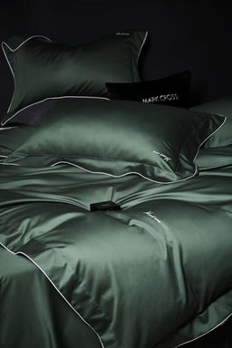 КПБ Mency Winni Mark Cross Бархатный сатин MENWMC008 2 спальный