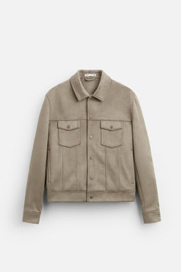 FAUX SUEDE JACKET - Zara фото 27