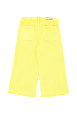 Неоново-желтые брюки из плотной ткани для девочек - U.s. polo assn фото 7