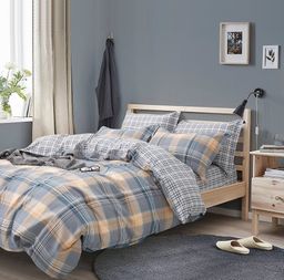 Постельное белье - Сатин Студент Евро 1 (молния)