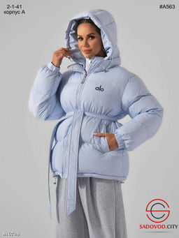 Зимняя дутая женская куртка с капюшоном - Bruno фото 2