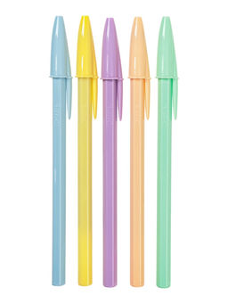 Цена за 20 шт. Ручка шариковая BIC Cristal «Пастель», 1.0 мм, синяя