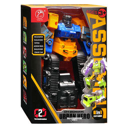 Робот трансформирующийся в экскаватор, в коробке