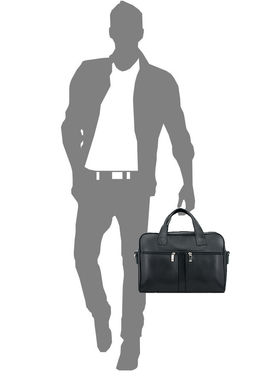 Сумка мужская Ц-280.1 черный - Protege фото 3