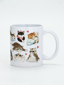 Кружка керамическая чайная «Королева котиков», 320 мл