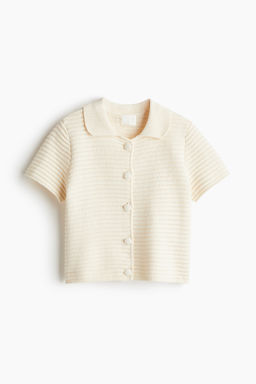 C?rdigan con cuello camisero