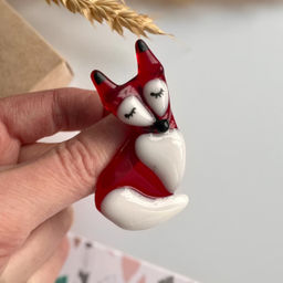 Брошь Лиса - 1