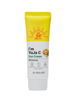 Im Yuja C Whitening Sun Cream - Отбеливающий солнцезащитный крем для лица с экстрактом юдзу, 70 мл