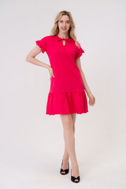 Платье женское из кулирки Чейси 2 малиновый