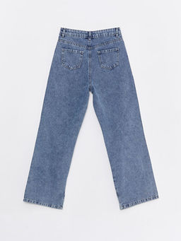 Wideleg K?z ?ocuk Jean Pantolon - Waikiki фото 2