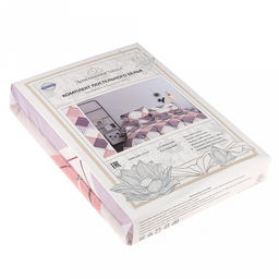 Постельное белье, комплект 2-х спальный Феба 4 предмета: пододеяльник 175х215см, евро-простыня 220х240см, 2 наволочки 70х70см с клапаном-запахом, полисатин Премиум 90г/м2, упаковка классическая ПВХ 32х41см, Домашняя мода (Россия)  фото 2