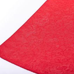 Платок турецкий на голову, однотонный MAGROM, красный, 90 х 90 см, из 100% хлопка