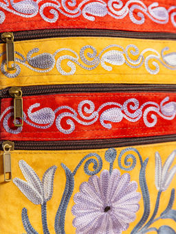 Сумка замшевая в ассортименте через плечо1107/71 - Ганг фото 2