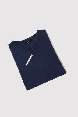 Kasmir Kar?s?ml? Lacivert Kazak - Mavi фото 7