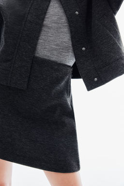 Falda evase de punto - H&m фото 3