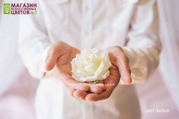 306-1 Бутон розы, 8 см., силикон