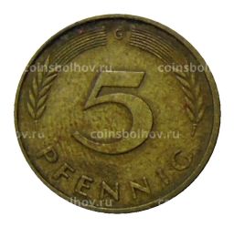 5 пфеннигов 1981 года G Германия