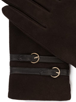 Перчатки женские ш+каш. IS02567 truffle - Eleganzza фото 3
