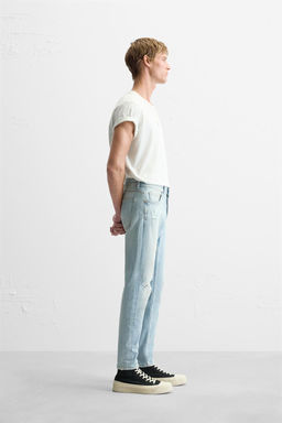 RIPPED SKINNY FIT JEANS - Zara фото 13