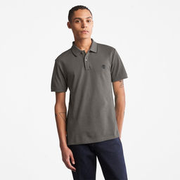 Мужские поло с коротким рукавом Timberland Polo Jacquard YD серая
