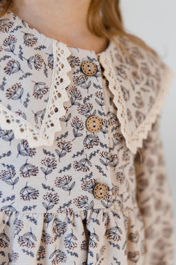 Х232 платье для девочки Есения бежевый