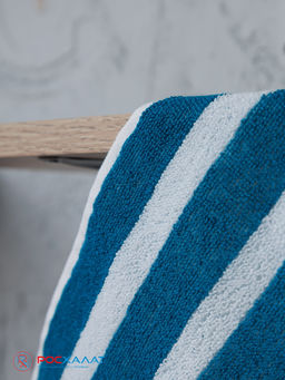 Полотенце махровое пестротканое жаккардовое полоса  7194(1) 45х90