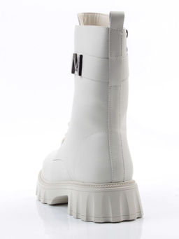 04-PAX27-2Z MILK Ботинки зимние женские (натуральная кожа, 100% шерсть)