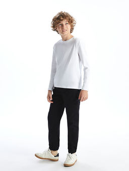 Beli Lastikli Erkek ?ocuk Jean Pantolon - Waikiki фото 4