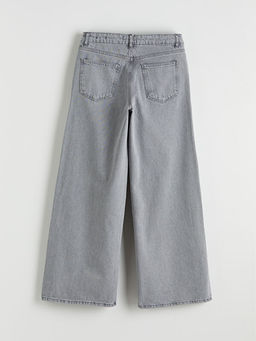 Wideleg Kad?n Jean Pantolon