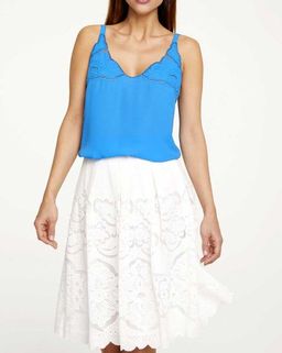 Топ, голубой