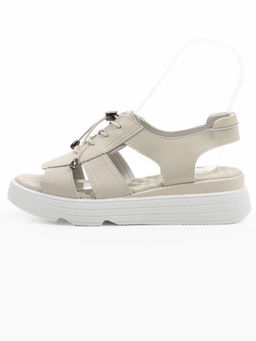 08-C109-2C BEIGE Босоножки женские (натуральная кожа)