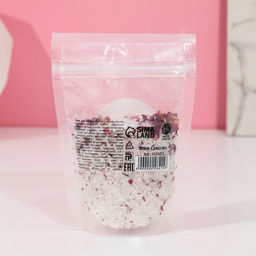 Цена за 2 шт. Соль для ванны 8 марта, с лепестками розы, 150 г, Чистое счастье  фото 5