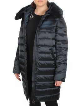 815-E03 DARK BLUE Пальто зимнее женское VISDEER (200 гр. тинсулейт) - Fashion фото 9