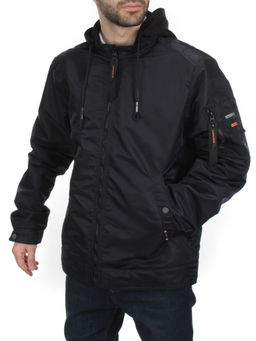 8798 DK. BLUE Куртка мужская демисезонная (100 гр. синтепон) - Fashion фото 3