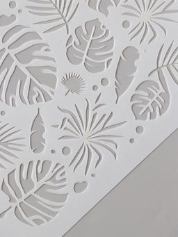 Цена за 4 шт. Трафарет пластик А5 «Монстера», 14.8×21 см