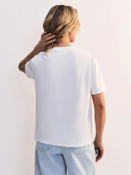 Футболка прямого кроя с узлом ZR2605023420-2 / Zarina