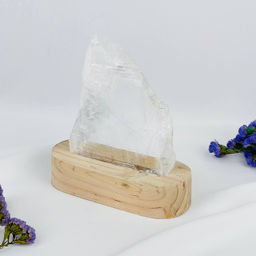 Срез Селенита на подставке - Радуга самоцветов фото 3