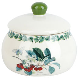 Медовница Fruit Garden 13,5х13,5х11,5см v=500мл (керамика) (подарочная упаковка)