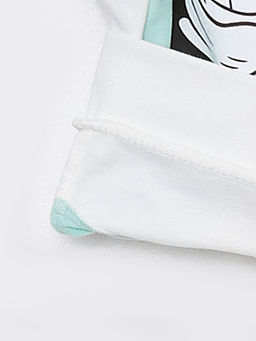 Bisiklet Yaka Minnie ve Mickey Mouse Bask?l? Uzun Kollu K?z ?ocuk Sweatshirt - Waikiki фото 3