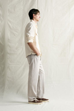 JEANS STRAIGHT ANKLE FIT / Gris claro - Zara фото 4