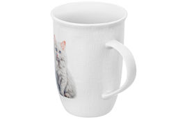 Кружка 450 мл 12*9*12,5 см Кошка Василиса, NEW BONE CHINA - Elan gallery фото 5