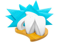 Набор для специй Elan Gallery Кристалл фарфор 3 предмета на подставке 19×14,5×10 см  фото 5