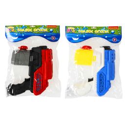 Водный пистолет на батар., Bondibon "Наше Лето", светящ, автоматич. стрельба водой, водозащита корпу