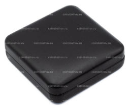 Футляр NOBILE для 1 монеты в капсуле QUADRUM XL Черный LEUCHTTURM 343336